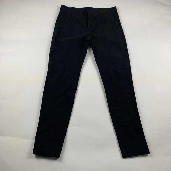 Athleta Black Wander Stash Skinny Pant 10 - Picture 1 of 8